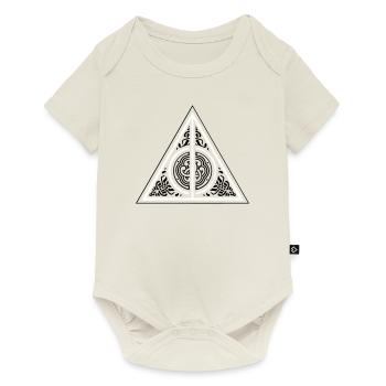 Always 2C - Black Shirts Edition - Baby Premium Kurzarmbody - Naturweiß - Vorne