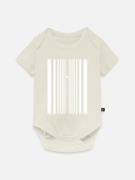 Doppler-Effekt Schall Geschenkidee - Baby Premium Kurzarmbody - Naturweiß