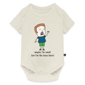 Small boss - Baby Premium short-sleeve bodysuit - off white - Front