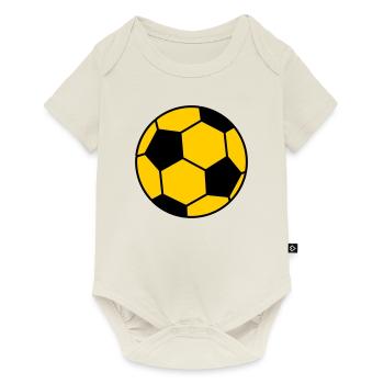 Football Ball - Baby Premium short-sleeve bodysuit - off white - Front
