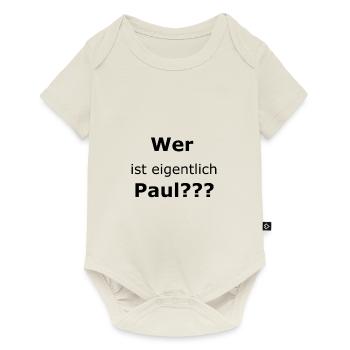 Who is Paul? - Baby Premium short-sleeve bodysuit - off white - Front