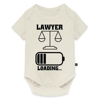Anwalt Jura Gericht Rechtsanwalt Studium Jurist - Baby Premium Kurzarmbody - Naturweiß - Vorne