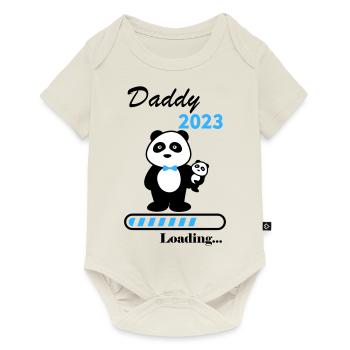 Father in 2023, future father, soon father - Baby Premium short-sleeve bodysuit - off white - Front
