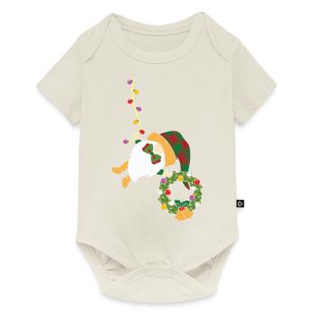 Noël Noël Gnomies - Body à manches courtes Premium Bébé - blanc cassé - Devant