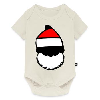 Christmas Hat Santa Claus Christmas Vector - Baby Premium short-sleeve bodysuit - off white - Front