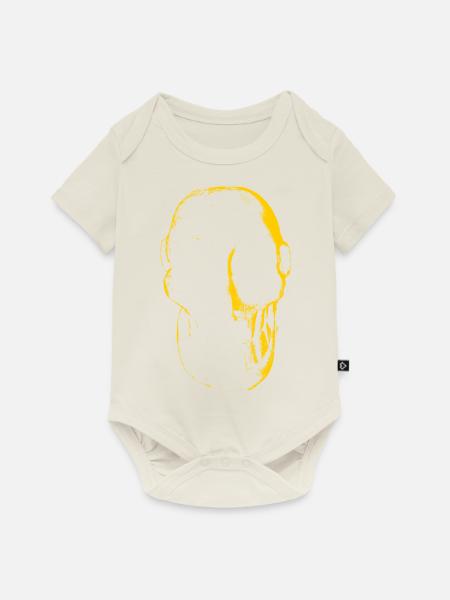 skulldesigner_RODRIGOdelTaxco - Baby Premium Kurzarmbody - Naturweiß