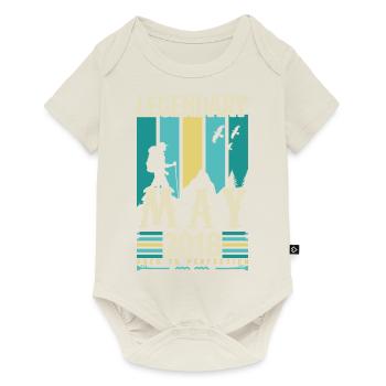 May 2018 Birthday Gift, Vintage May 2018. - Baby Premium short-sleeve bodysuit - off white - Front