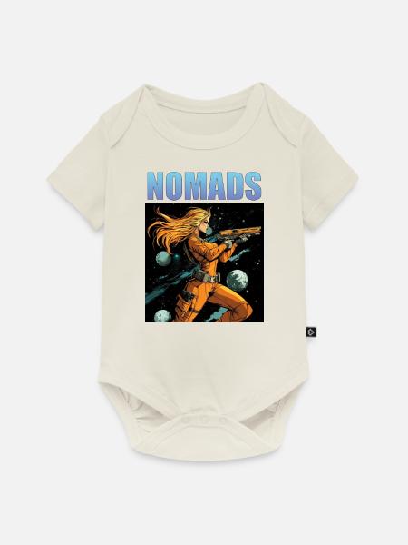 Blaster Girl 4 - Baby Premium Kurzarmbody - Naturweiß