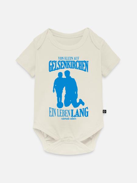 Gelsenkirchen Fußball Tradition Geschenk - Baby Premium Kurzarmbody - Naturweiß