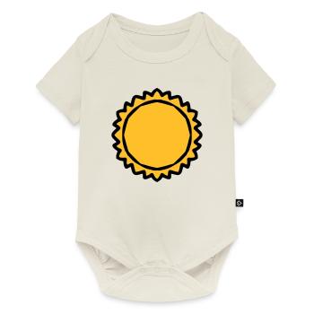 Thick big sun - Baby Premium short-sleeve bodysuit - off white - Front