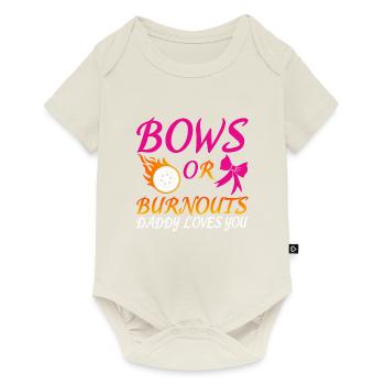 Father Father's Day Daddy LGBTQ - Baby Premium short-sleeve bodysuit - off white - Front