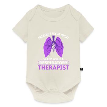 Respiratory therapists Respiratory therapist Occupational therapists - Baby Premium short-sleeve bodysuit - off white - Front