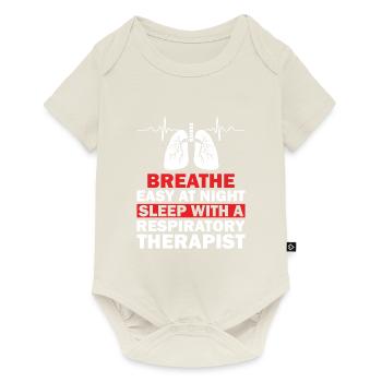 Respiratory therapists Respiratory therapist Occupational therapists - Baby Premium short-sleeve bodysuit - off white - Front