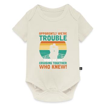 You don't have to be crazy about a cruise ship - Baby Premium short-sleeve bodysuit - off white - Front