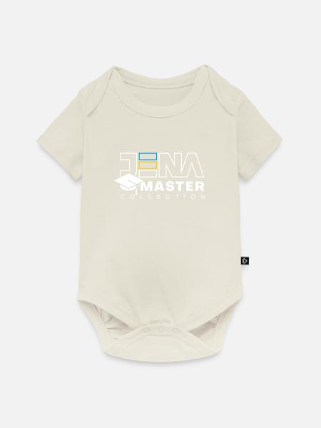 Jena Master Collection - Baby Premium Kurzarmbody - Naturweiß