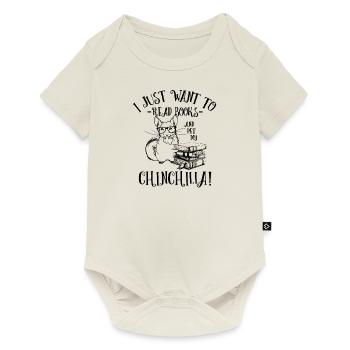 Chinchilla - Baby Premium short-sleeve bodysuit - off white - Front