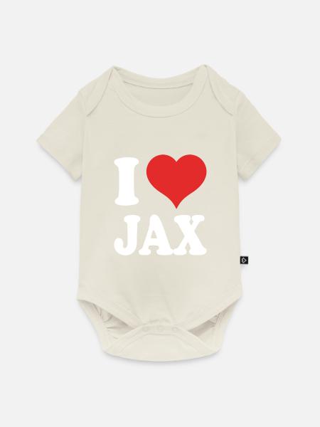 Jacksonville Florida - Baby Premium Kurzarmbody - Naturweiß