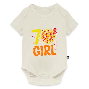 70s Girl 70s Girl Hippie - Baby Premium short-sleeve bodysuit - off white - Front