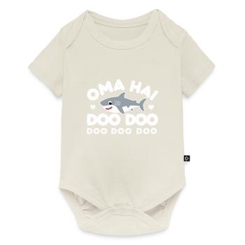 Oma Hai Doo Beste Großmutter Liebe Familie - Baby Premium Kurzarmbody - Naturweiß - Vorne