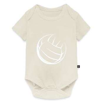Volleyball white - Baby Premium short-sleeve bodysuit - off white - Front