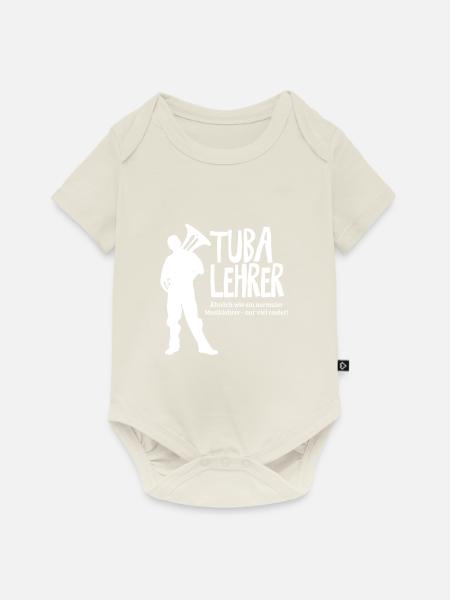 Tuba Lehrer | Tubist - Baby Premium Kurzarmbody - Naturweiß