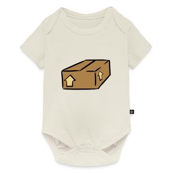 Paket Post Package Paquet - Baby Premium short-sleeve bodysuit - off white - Front