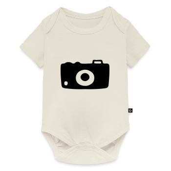 Camera Camera Camera Digital Camera - Baby Premium short-sleeve bodysuit - off white - Front