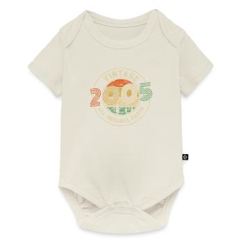 2005 Birthday Vintage All Original Parts - Baby Premium short-sleeve bodysuit - off white - Front