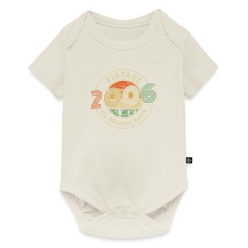 2006 Birthday Vintage All Original Parts - Baby Premium short-sleeve bodysuit - off white - Front