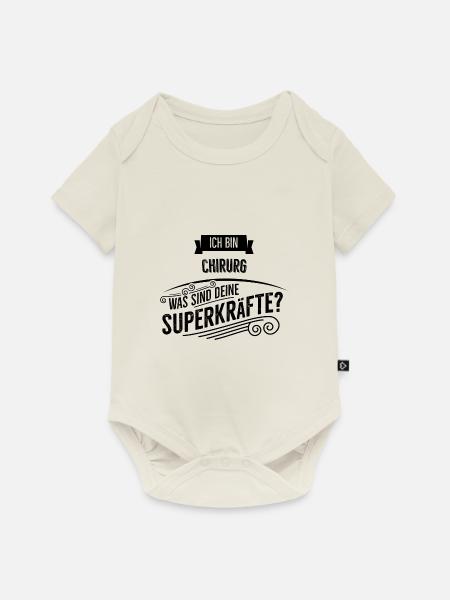 Chirurg - Baby Premium Kurzarmbody - Naturweiß
