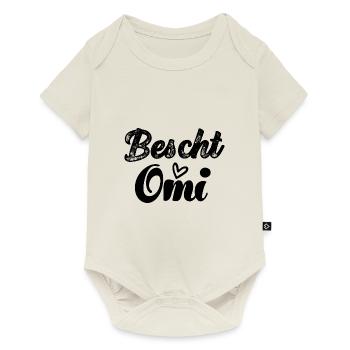 Bescht Omi beschte Grosi Oma Schweiz Grosi - Baby Premium Kurzarmbody - Naturweiß - Vorne