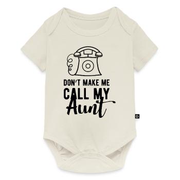 Cadeau d'anniversaire pour bébé Baby Faster Moster Birth - Body à manches courtes Premium Bébé - blanc cassé - Devant