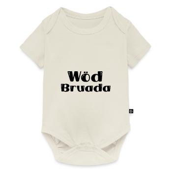 Wöd Bruada Österreich toller Bruder Österreich - Baby Premium Kurzarmbody - Naturweiß - Vorne