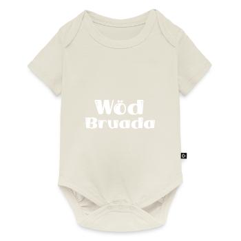 Wöd Bruada Österreich toller Bruder Österreich - Baby Premium Kurzarmbody - Naturweiß - Vorne