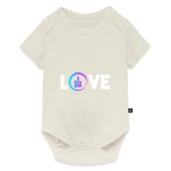 Sporty Hobby Leidenschaft Schach - Baby Premium Kurzarmbody - Naturweiß - Vorne