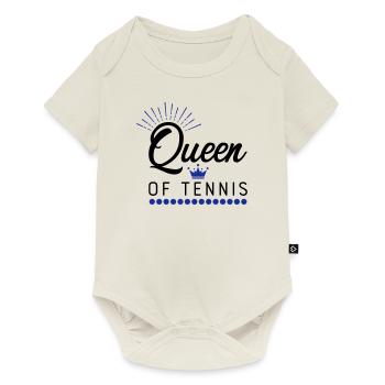 tennis - Baby Premium short-sleeve bodysuit - off white - Front