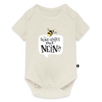 Wie Wäre Es Mit NEIN?! - Baby Premium Kurzarmbody - Naturweiß - Vorne