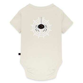 Happy Halloween: Spider - Baby Premium short-sleeve bodysuit - off white - Back
