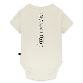 Spine body gift idea - Baby Premium short-sleeve bodysuit - off white - Back