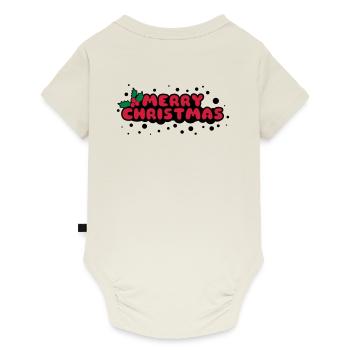 Merry Christmas - Body à manches courtes Premium Bébé - blanc cassé - Dos