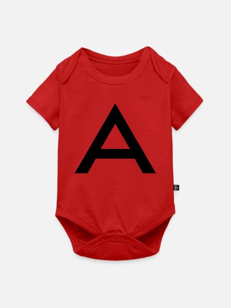 A - Baby Premium Kurzarmbody - Rot