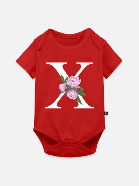 X - Baby Premium Kurzarmbody - Rot