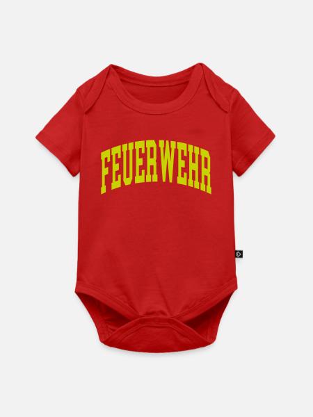 Feuerwehr - Baby Premium Kurzarmbody - Rot