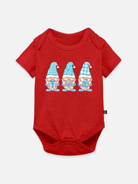 Chanukkah Hanukah Hanukkah Chai - Baby Premium Kurzarmbody - Rot