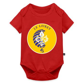 Fleur de Lys Loiret 45 - Body à manches courtes Premium Bébé - rouge - Devant