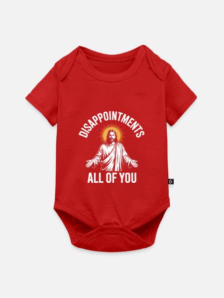 Enttäuschungen euch allen - Baby Premium Kurzarmbody - Rot