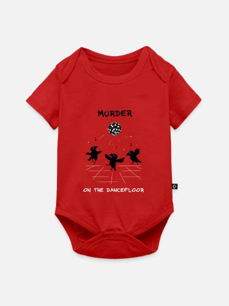 Murder on the dancefloor  - Baby Premium Kurzarmbody - Rot