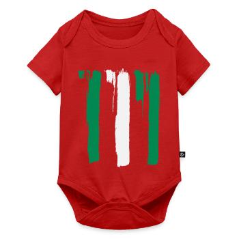 Drapeau du Nigéria - Body à manches courtes Premium Bébé - rouge - Devant