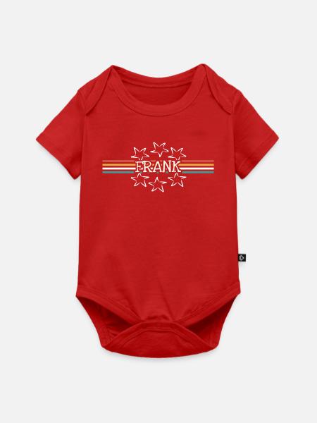 Vorname Frank - Baby Premium Kurzarmbody - Rot