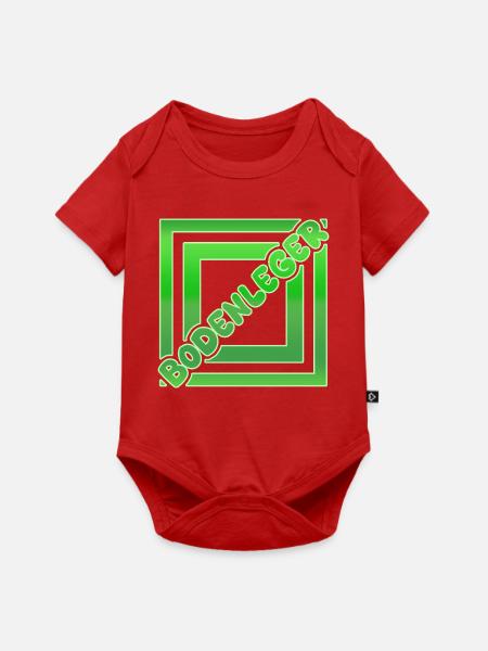 Bodenleger als Berufung - Baby Premium Kurzarmbody - Rot